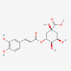 Chemical structure of Methyl chlorogenate