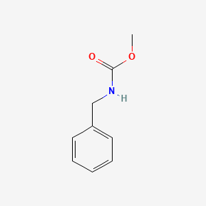 Chemical structure of Methyl benzylcarbamate