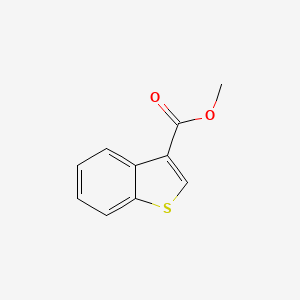 Chemical structure of Methyl benzothiophene-3-carboxylate