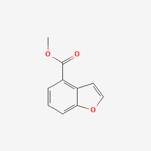 Chemical structure of Methyl benzofuran-4-carboxylate