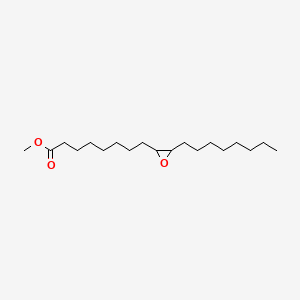 Chemical structure of methyl 9,10-epoxystearate