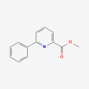 Chemical structure of Methyl 6-phenylpicolinate