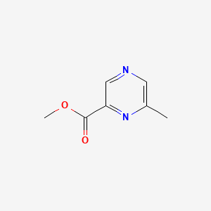 Chemical structure of Methyl 6-Methylpyrazine-2-carboxylate