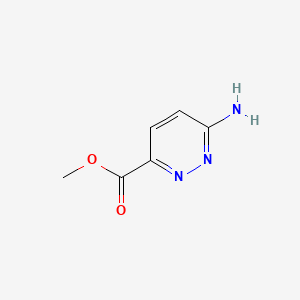 Chemical structure of Methyl 6-Aminopyridazine-3-carboxylate