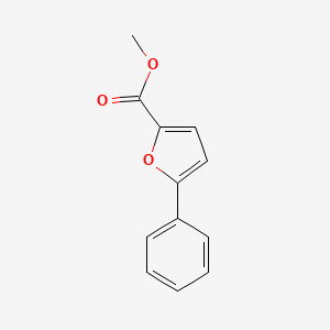 Chemical structure of METHYL 5-PHENYLFURAN-2-CARBOXYLATE