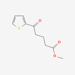 Chemical structure of Methyl 5-Oxo-5-(2-thienyl)pentanoate