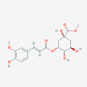 Chemical structure of Methyl 5-O-feruloylquinate