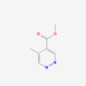 Chemical structure of Methyl 5-methylpyridazine-4-carboxylate