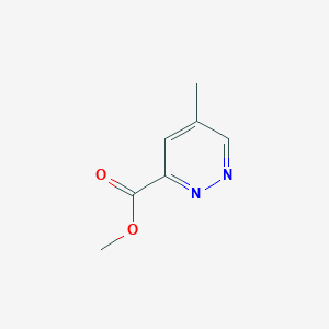 Chemical structure of Methyl 5-methylpyridazine-3-carboxylate