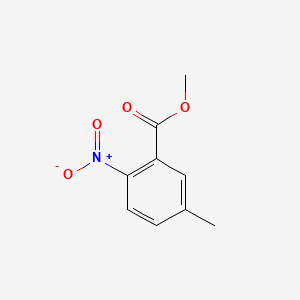 Chemical structure of Methyl 5-methyl-2-nitrobenzoate