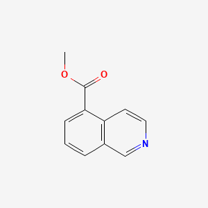 Chemical structure of Methyl 5-Isoquinolinecarboxylate
