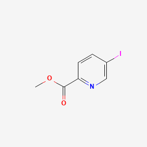 Chemical structure of Methyl 5-iodopicolinate