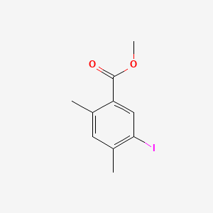 Chemical structure of Methyl 5-iodo-2,4-diMethylbenzoate