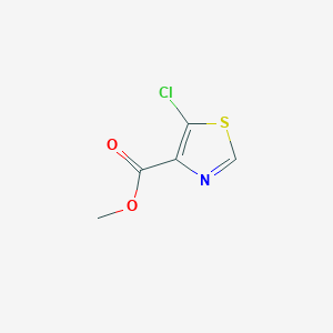 Chemical structure of Methyl 5-chlorothiazole-4-carboxylate