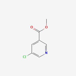 Chemical structure of Methyl 5-chloronicotinate