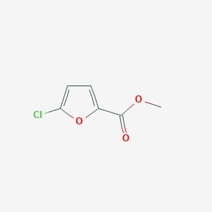 Chemical structure of Methyl 5-Chlorofuran-2-carboxylate