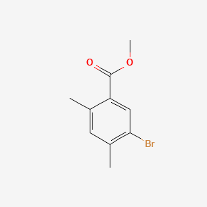 Chemical structure of Methyl 5-bromo-2,4-dimethylbenzoate