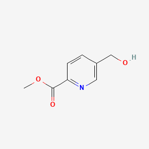 Chemical structure of Methyl 5-(hydroxymethyl)picolinate