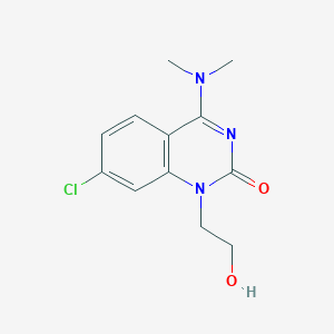 Chemical structure of Methyl 5-(2-(aminomethyl)phenyl)-1H-pyrazole-3-carboxylate hydrochloride