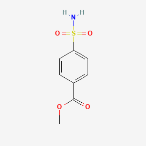 Chemical structure of Methyl 4-sulfamoylbenzoate