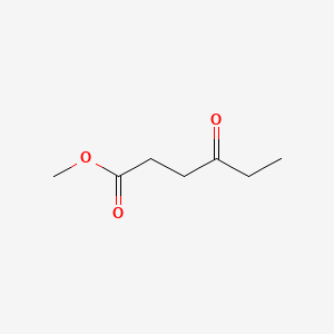 Chemical structure of Methyl 4-Oxohexanoate