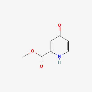 Chemical structure of Methyl 4-hydroxypicolinate
