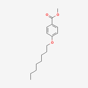 Chemical structure of Methyl 4-octyloxybenzoate