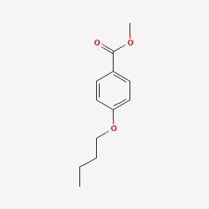 Chemical structure of Methyl 4-butoxybenzoate
