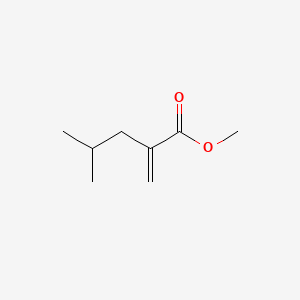 Chemical structure of Methyl 4-methyl-2-methylidenepentanoate