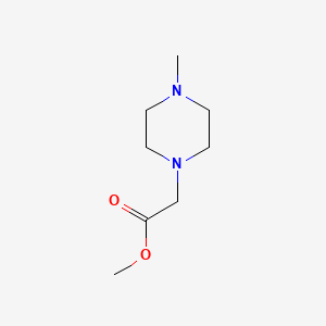 Chemical structure of Methyl 4-Methyl-1-piperazineacetate