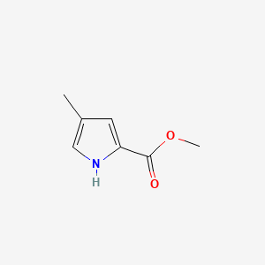 Chemical structure of Methyl 4-methylpyrrole-2-carboxylate