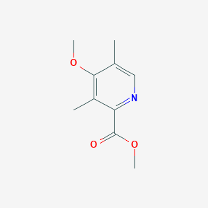 Chemical structure of Methyl 4-methoxy-3,5-dimethylpicolinate