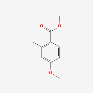 Chemical structure of Methyl 4-Methoxy-2-methylbenzoate