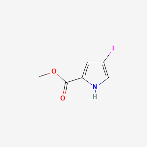 Chemical structure of Methyl 4-Iodopyrrole-2-carboxylate
