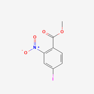 Chemical structure of Methyl 4-iodo-2-nitrobenzoate
