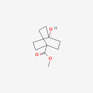 Chemical structure of Methyl 4-Hydroxybicyclo[2.2.2]octane-1-carboxylate