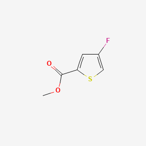 Chemical structure of Methyl 4-fluoro-2-thiophenecarboxylate