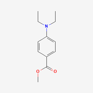 Chemical structure of Methyl 4-diethylaminobenzoate