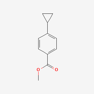 Chemical structure of Methyl 4-cyclopropylbenzoate