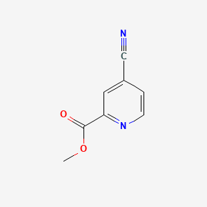Chemical structure of Methyl 4-cyanopicolinate