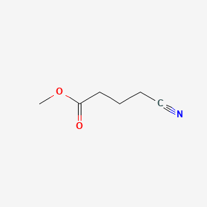 Chemical structure of Methyl 4-Cyanobutanoate