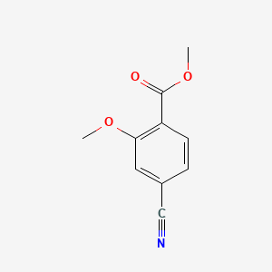 Chemical structure of Methyl 4-cyano-2-methoxybenzoate