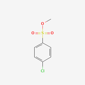 Chemical structure of Methyl 4-chlorobenzenesulfonate