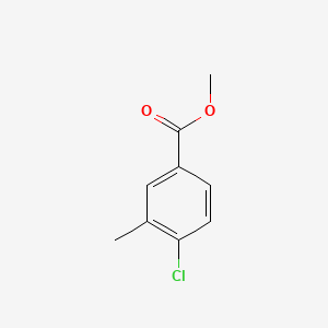 Chemical structure of Methyl 4-Chloro-3-Methylbenzoate