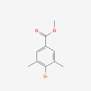 Chemical structure of Methyl 4-bromo-3,5-dimethylbenzoate