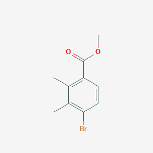 Chemical structure of Methyl 4-bromo-2,3-dimethylbenzoate