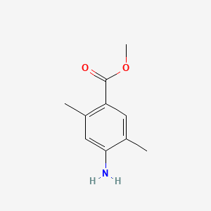 Chemical structure of Methyl 4-amino-2,5-dimethylbenzoate