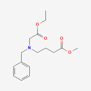 Chemical structure of Methyl 4-[N-Benzyl-N-(2-ethoxy-2-oxoethyl)amino]butanoate