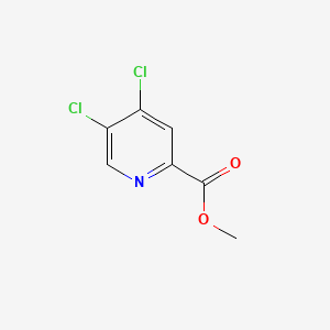 Chemical structure of Methyl 4,5-dichloropicolinate
