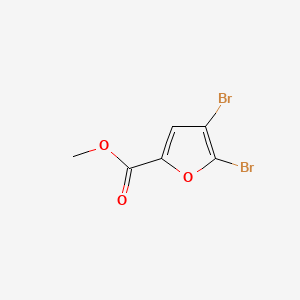 Chemical structure of Methyl 4,5-Dibromo-2-furoate